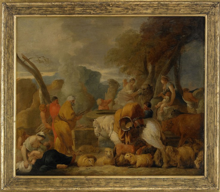 Abraham in Egypt od Sébastien Bourdon