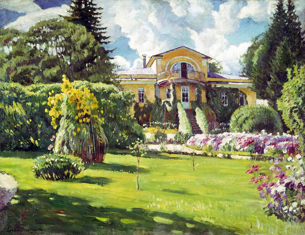 Dacha near Moscow od Sergej Arsenjewitsch Winogradow