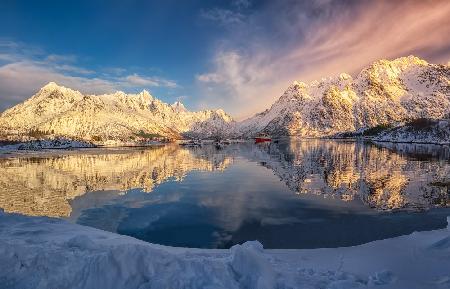 Laupstad Fishing Village Norway