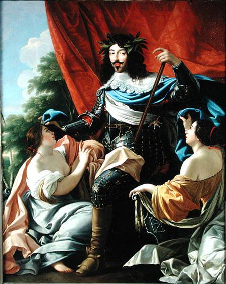 Louis XIII (1601-43) od Simon Vouet
