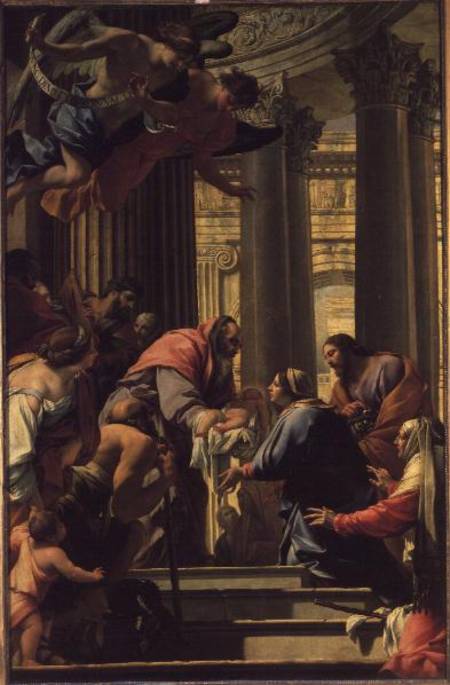 Presentation in the Temple od Simon Vouet