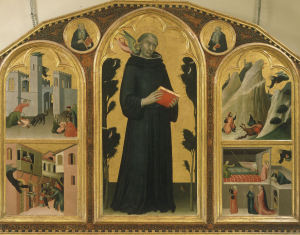 S.Martini, Agostino Novello Altar od Simone Martini