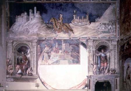 Guidoriccio da Fogliano (fresco) od Simone Martini