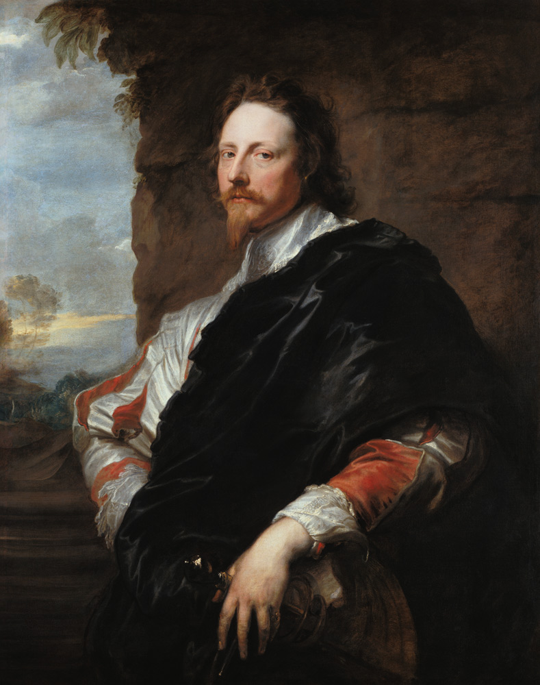 Portrait of Nicholas Lanier (1588-1666) od Sir Anthonis van Dyck