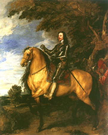 Charles L . to horse od Sir Anthonis van Dyck