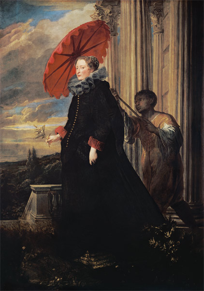 Marchesa Elena Grimaldi, wife the Marchese Nicola Cattaneo od Sir Anthonis van Dyck