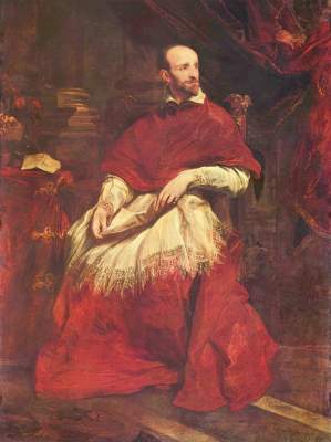 Cardinal Bentivoglio od Sir Anthonis van Dyck