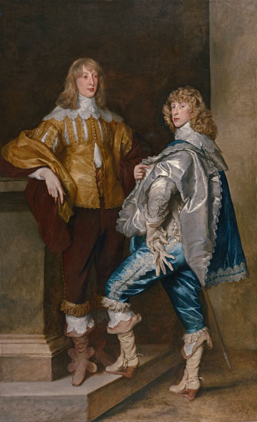 Lord John Stuart and his Brother, Lord Bernard Stuart od Sir Anthonis van Dyck