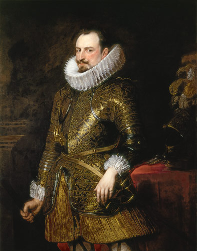 Portrait of Emmanuel Philibert od Sir Anthonis van Dyck