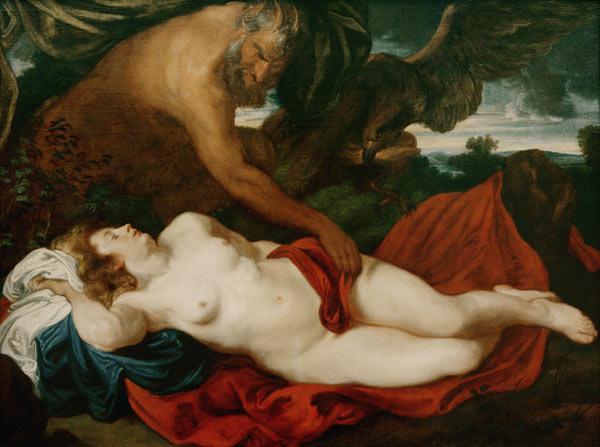 Jupiter as Satyr at Antiope