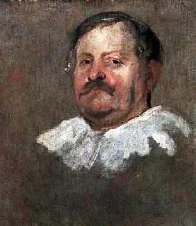 Portrait of a Man in a Falling Collar