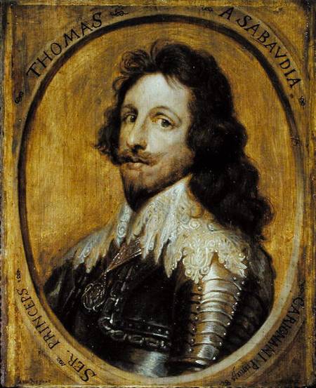 Thomas de Savoie (1597-1656) Prince de Carignan od Sir Anthonis van Dyck