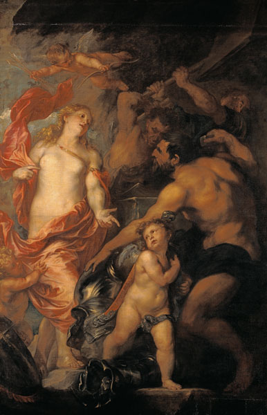 Venus asking Vulcan for the Armour of Aeneas od Sir Anthonis van Dyck