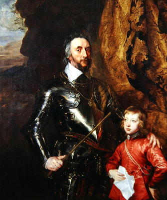 Thomas Howard, 2nd Earl of Arundel, with his Grandson Thomas, later 5th Duke of Norfolk, 1635-36 (oi od Sir Anthony van Dyck