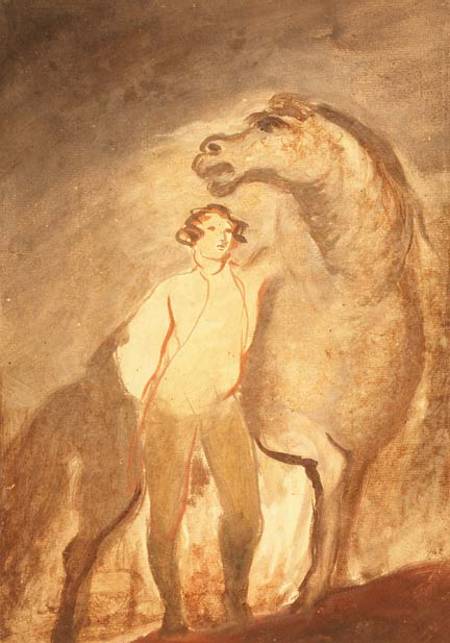 Man and Horse od Sir David Wilkie