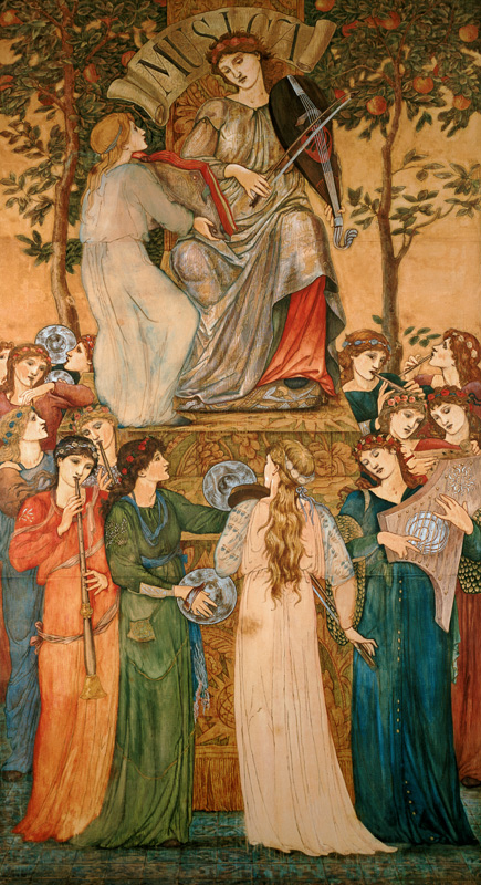 Music od Sir Edward Burne-Jones