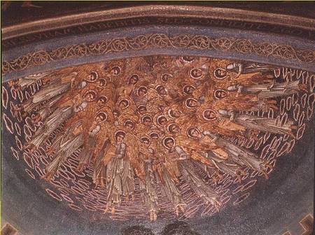The Annunciation (ceiling mosaic) od Sir Edward Burne-Jones