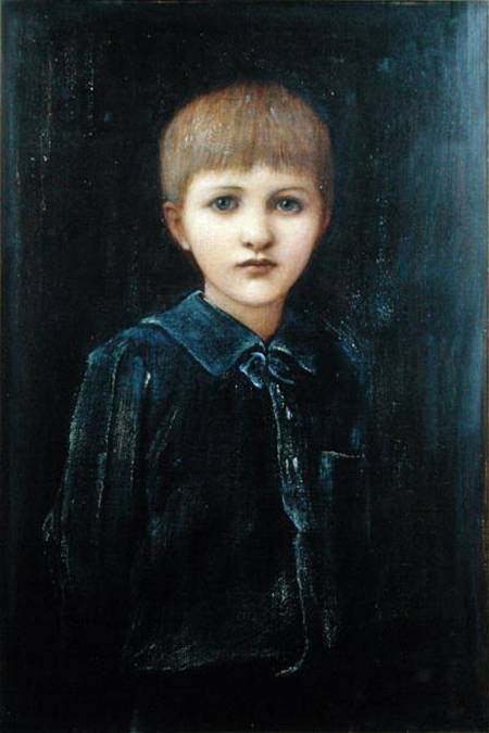 Portrait of Denis Mackail, grandson of the artist od Sir Edward Burne-Jones