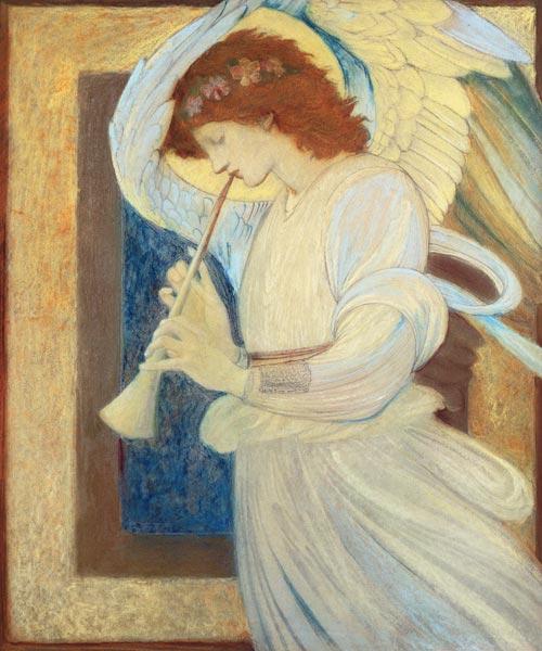 An Angel Playing a Flageolet