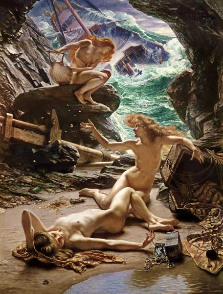 The Cave of the Storm Nymphs od Sir Edward John Poynter