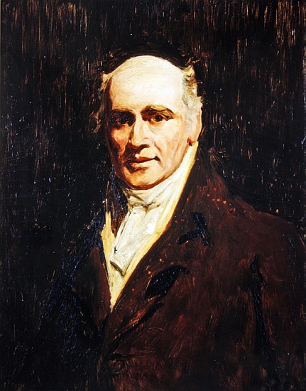 Portrait of an elderly man od Sir Henry Raeburn