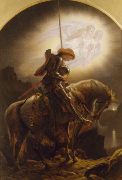 Sir Galahad''s Vision Of The Holy Grail od Sir Joseph Noel Paton
