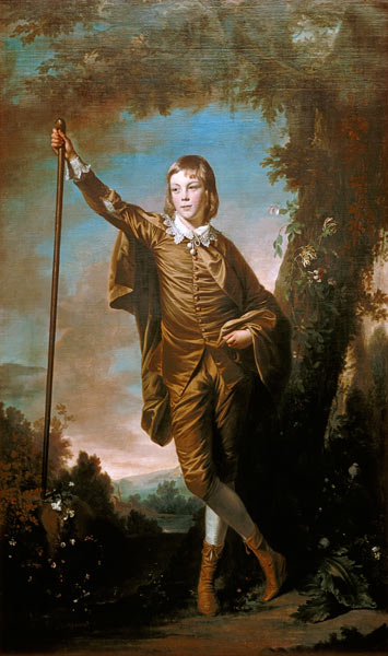 The boy in brown od Sir Joshua Reynolds