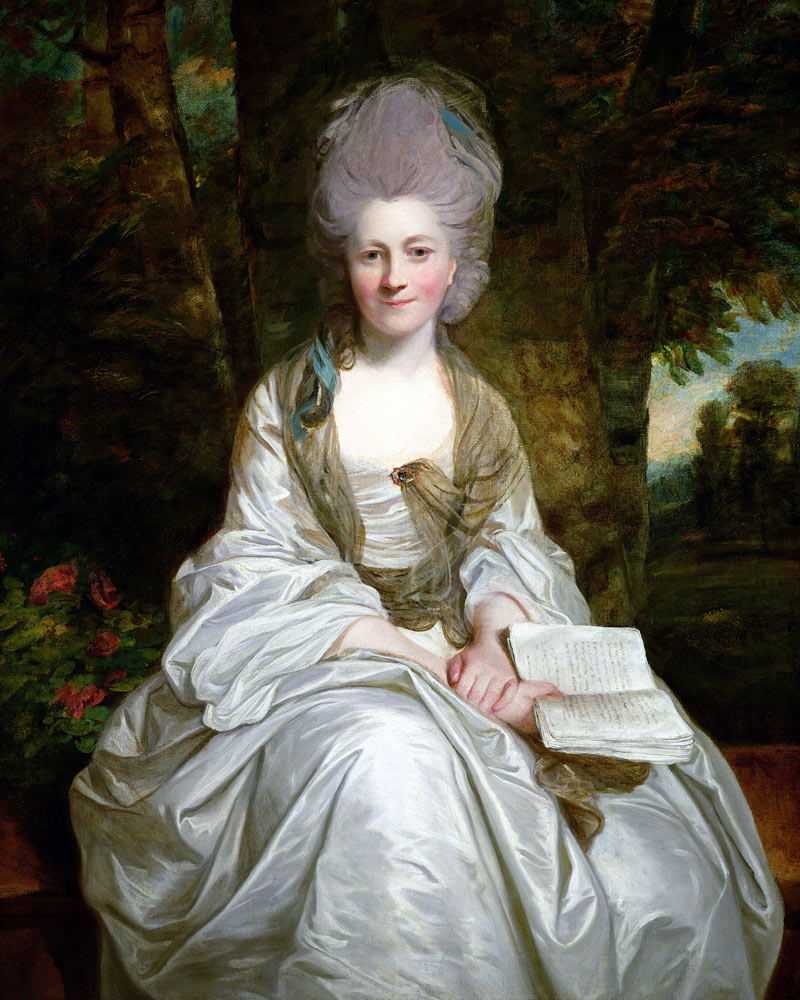 A Portrait of Dorothy Vaughan, Countess of Lisburne od Sir Joshua Reynolds