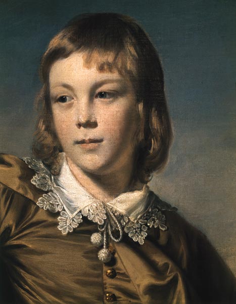 Master Thomas Lister (The Brown Boy) od Sir Joshua Reynolds