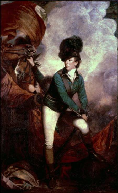 Colonel Banastre Tarleton (1754-1833) od Sir Joshua Reynolds