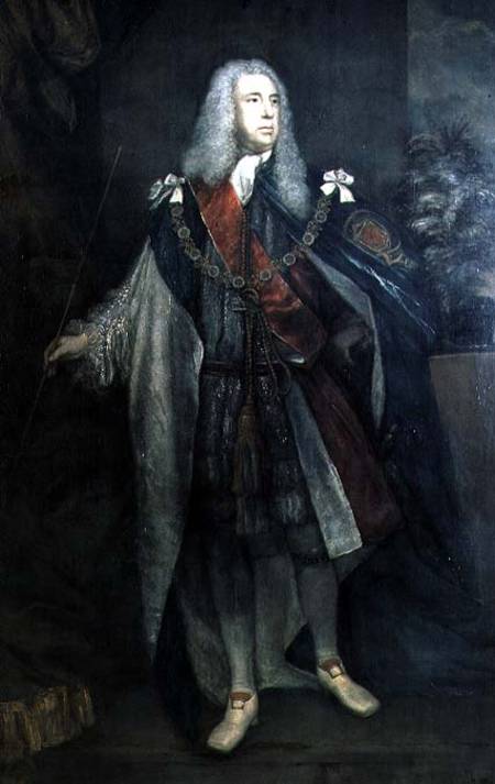 Portrait of Charles Fitzroy, 2nd Duke of Grafton od Sir Joshua Reynolds