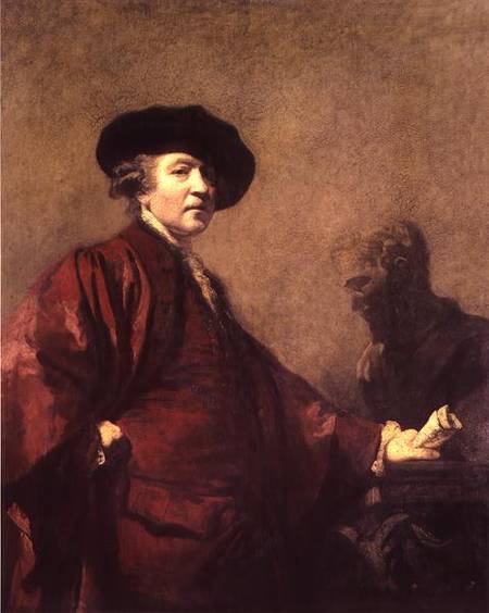 Self portrait od Sir Joshua Reynolds