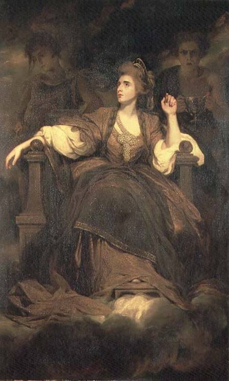 Mrs Siddons as the Tragic Muse od Sir Joshua Reynolds