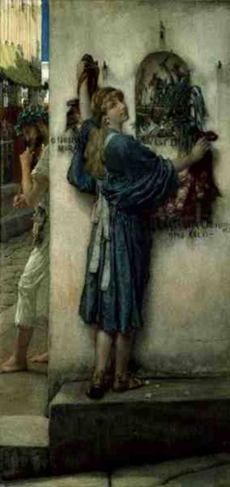 The Street Altar od Sir Lawrence Alma-Tadema