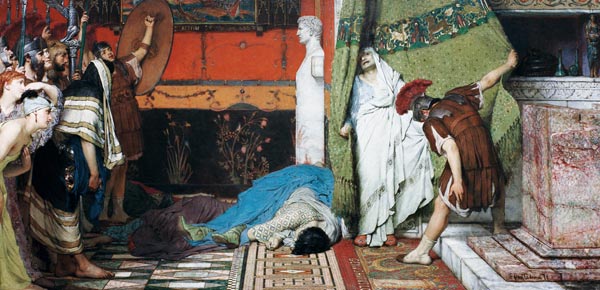 Death of Caligula od Sir Lawrence Alma-Tadema