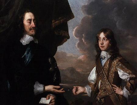 Charles I (1600-49) and James, Duke of York (1633-1701) od Sir Peter Lely