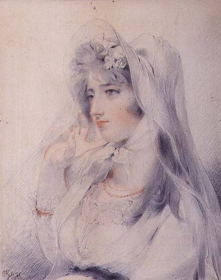 Portrait of Mrs Angerstein od Sir Thomas Lawrence