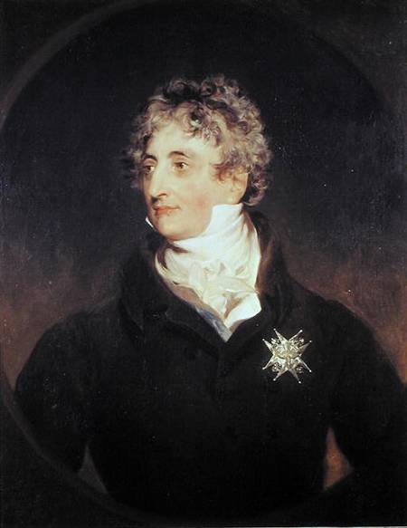 Portrait of Duke Armand-Emmanuel de Richelieu (1766-) od Sir Thomas Lawrence