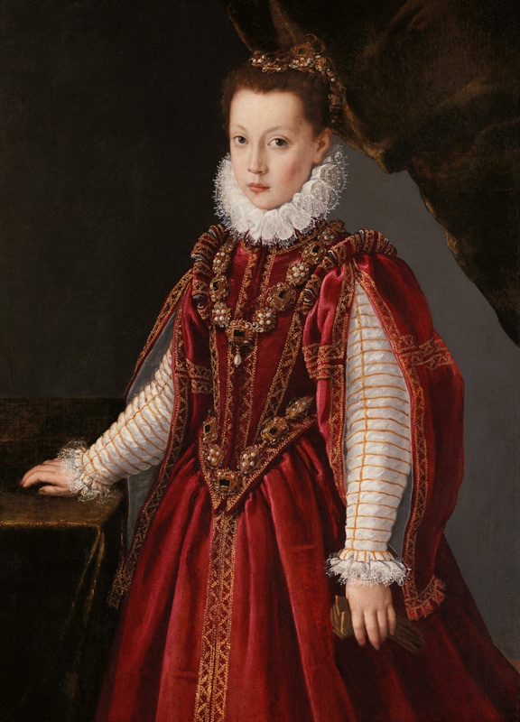 Portrait of a Young Lady od Sofonisba Anguissola