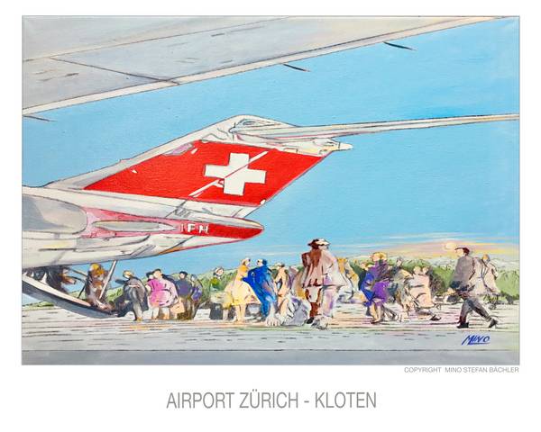 Airport Zürich - Kloten od Stefan Bächler