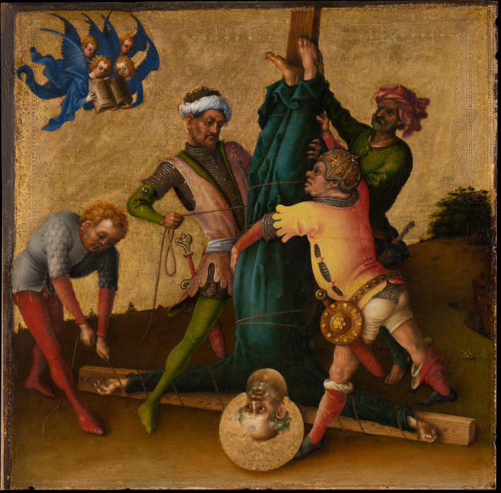 Martyrdom of St Peter od Stefan Lochner