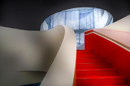 Library staircase