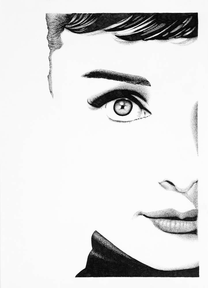 Audrey Hepburn \"Audrey\" od Stephen Langhans