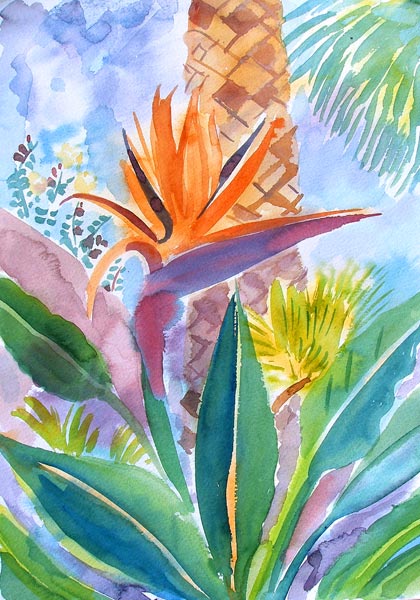 Bird of Paradise Flower od Mary Stubberfield