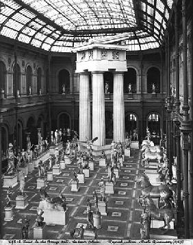 Ecole Nationale Superieure des Beaux-Arts, Palais des Etudes, the glass courtyard