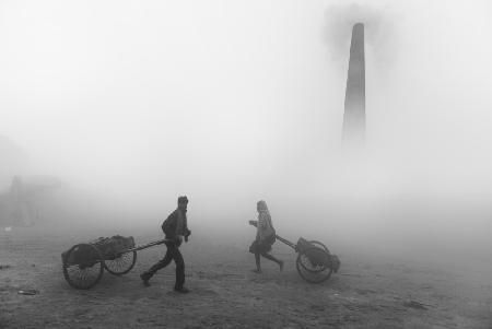 Winter Morning in the Brick-field