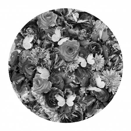 Destiny Blooms Black &amp; White