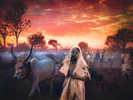 Morning Mundari, South Sudan