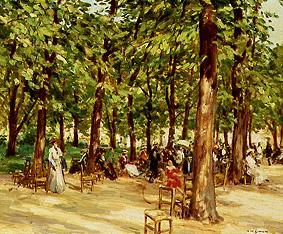 Afternoon in the Jardin you Luxembourg od Tavik Frantisek Simon
