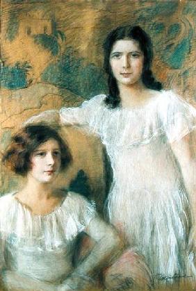 Portrait of Two Girls